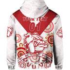 custom-personalised-south-fremantle-football-club-hoodie-bulldogs-indigenous-version-white-custom-text-and-number