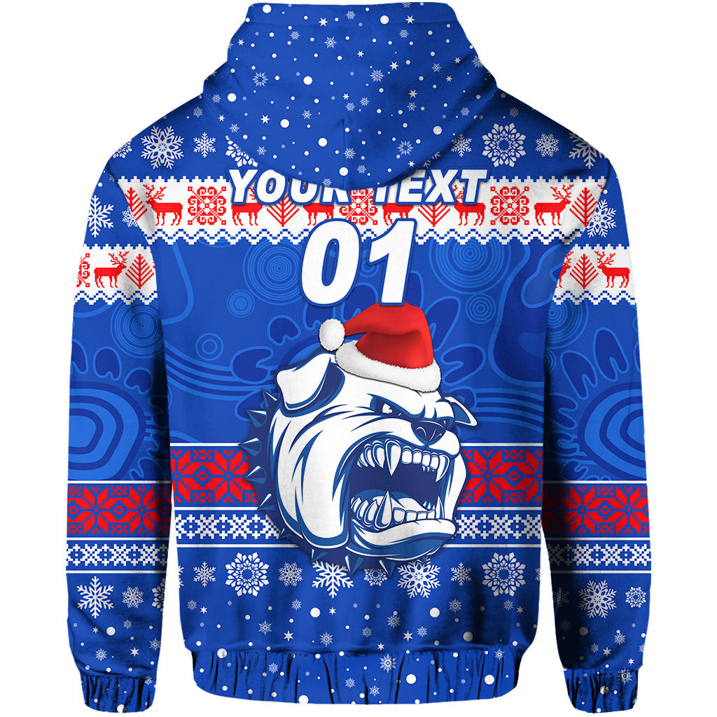 custom-personalised-western-bulldogs-hoodie-christmas-simple-style