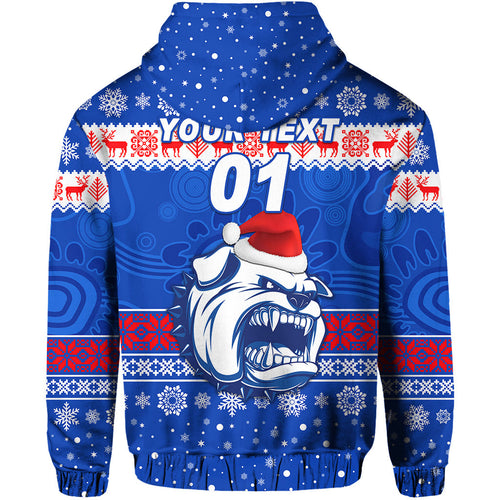 custom-personalised-western-bulldogs-hoodie-christmas-simple-style