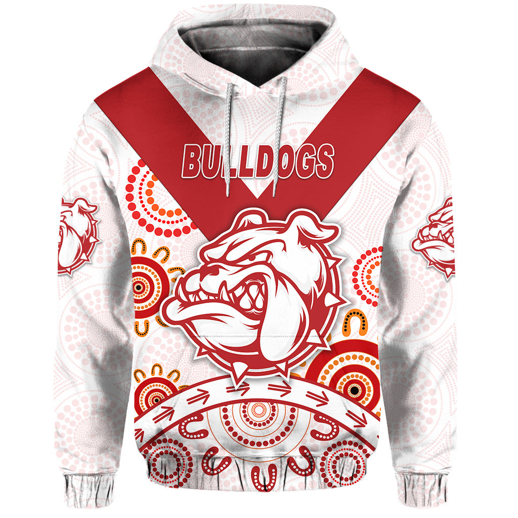 custom-personalised-south-fremantle-football-club-hoodie-bulldogs-indigenous-version-white-custom-text-and-number