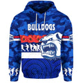 Western Bulldogs Hoodie Anzac Day Poppy Flower