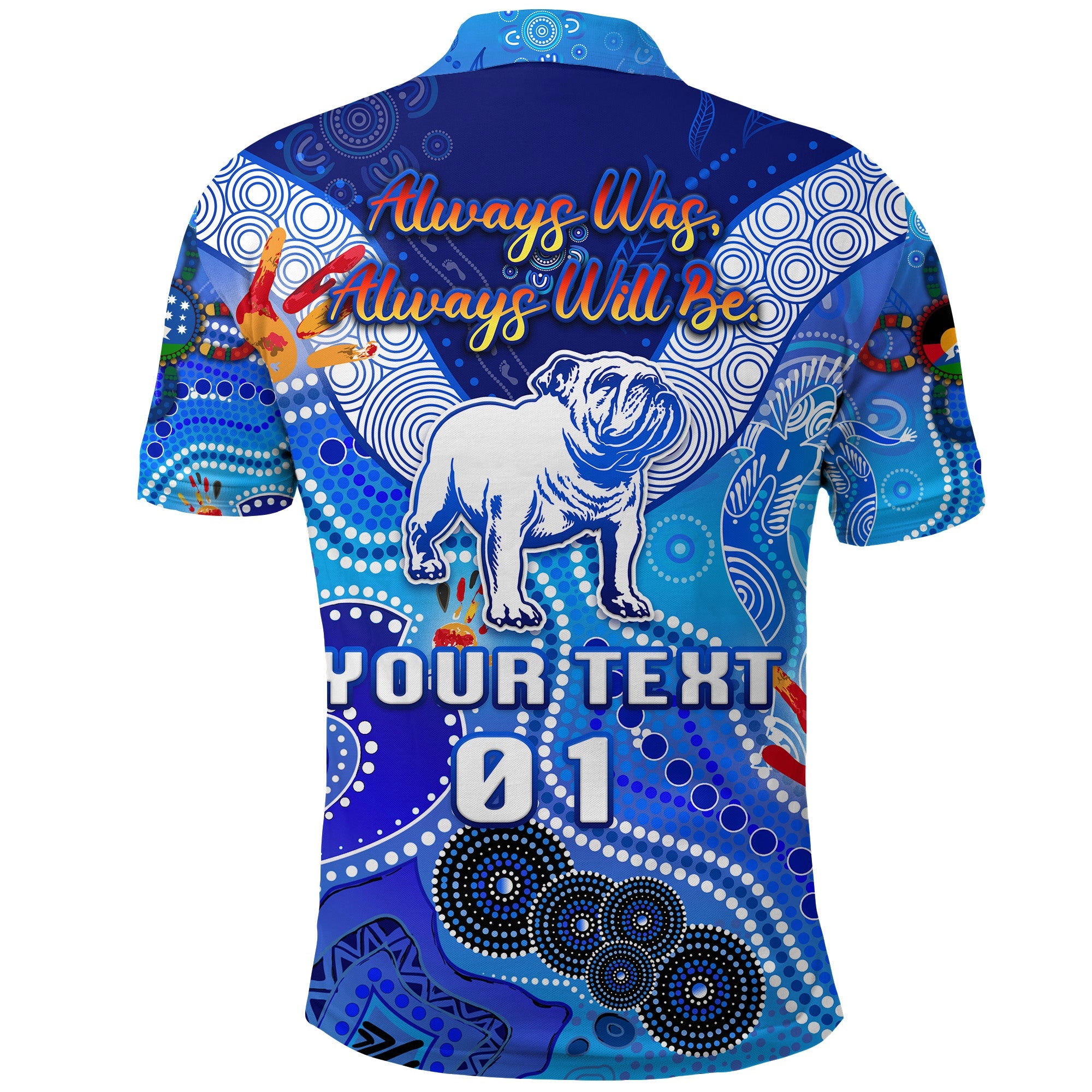 custom-personalised-canterbury-bankstown-bulldogs-polo-shirt-naidoc-heal-country-heal-our-nation-gradient-blue-custom-text-and-number