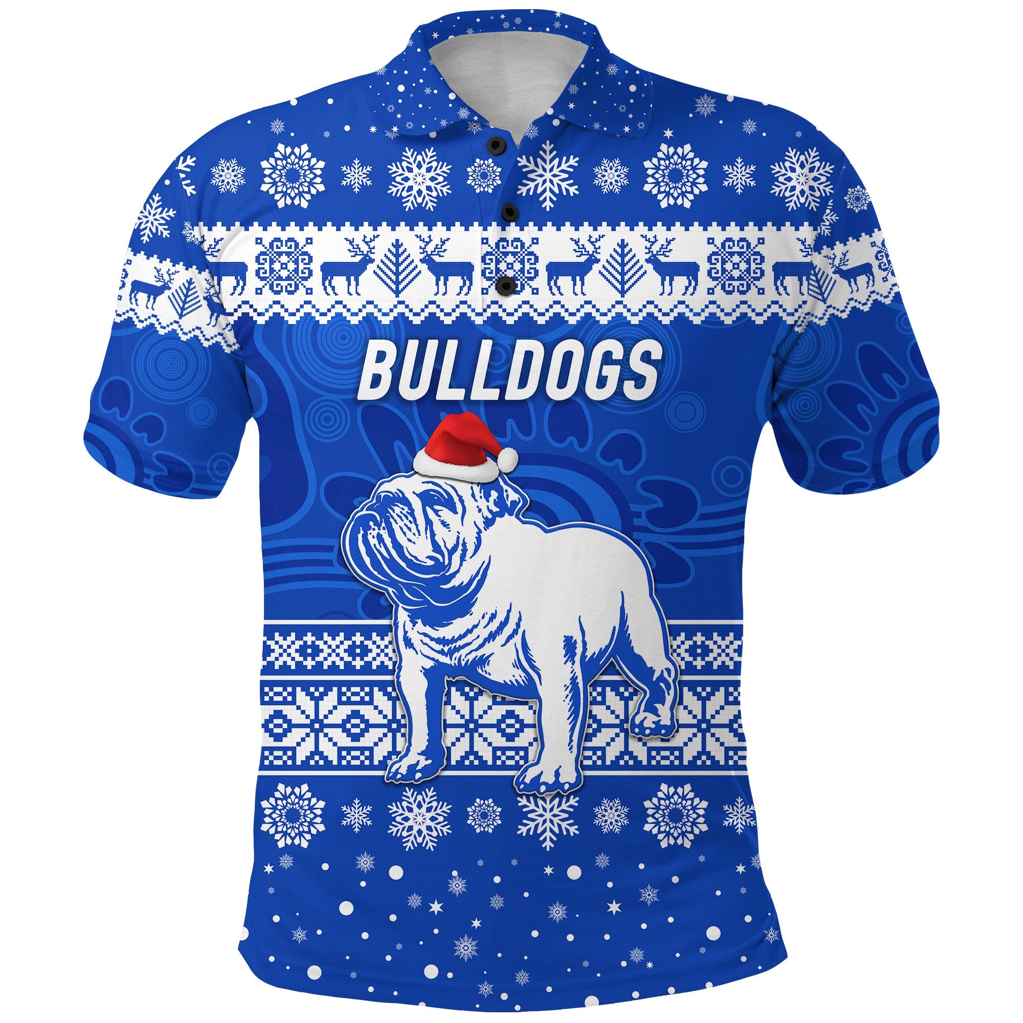 canterbury-bankstown-bulldogs-polo-shirt-christmas-simple-style-blue