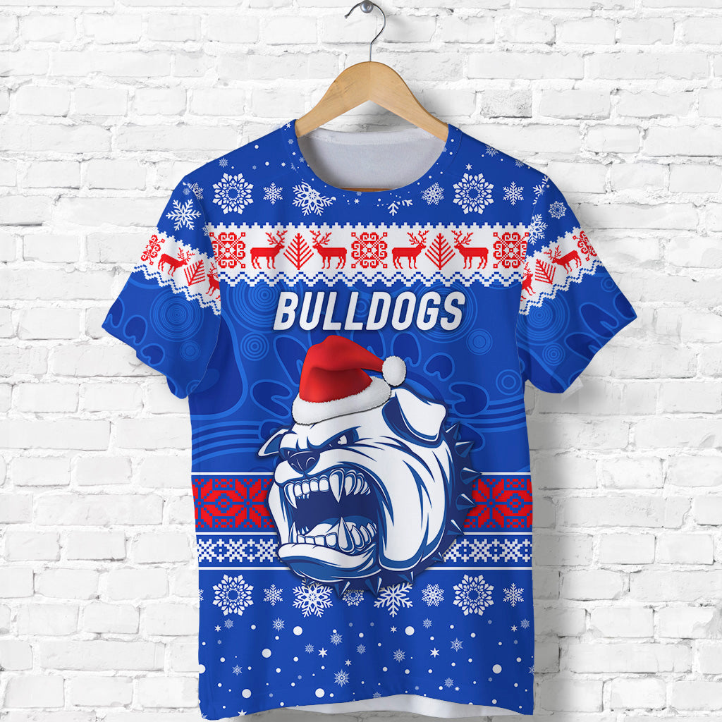 western-bulldogs-t-shirt-christmas-simple-style
