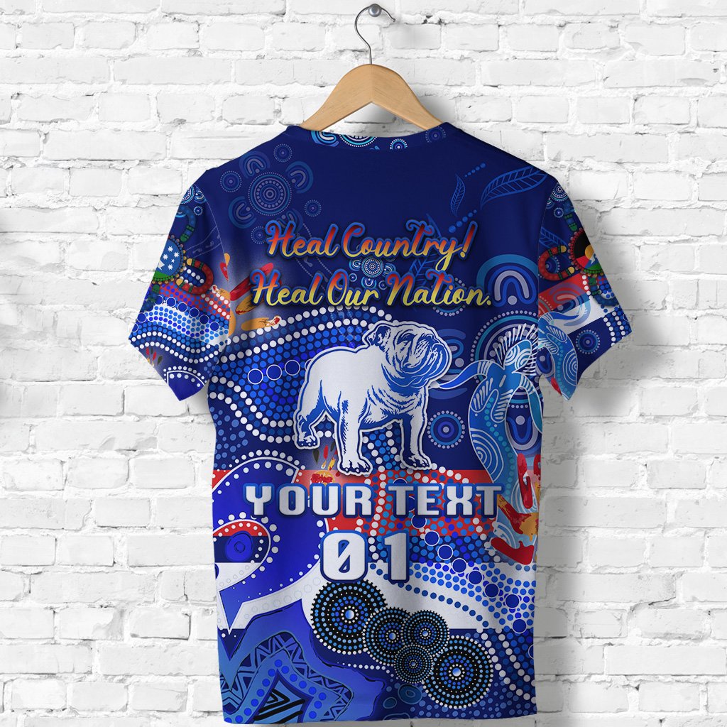 custom-personalised-western-t-shirt-bulldogs-indigenous-naidoc-heal-country-heal-our-nation-custom-text-and-number