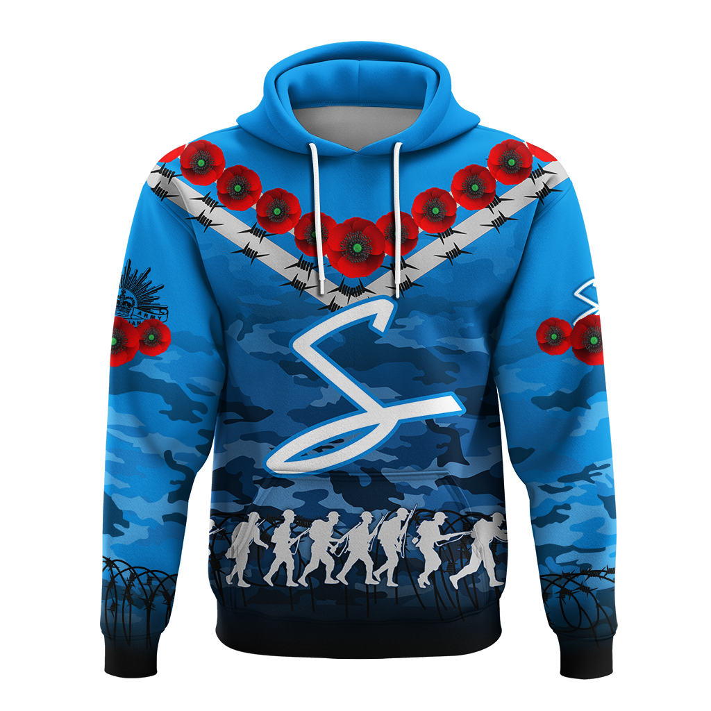 custom-personalised-adelaide-strikers-anzac-2022-hoodie-camouflage-with-poppy