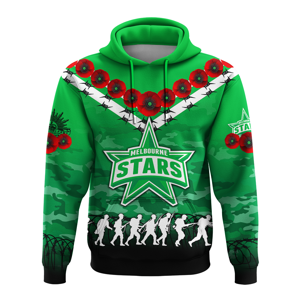 custom-personalised-melbourne-stars-anzac-2022-hoodie-camouflage-with-poppy