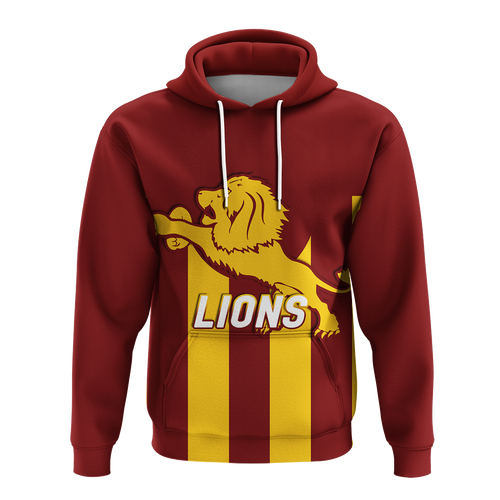 (Custom Personalised) Lions Harvey Brunswick Leschenault Football 2022 Hoodie - LT12