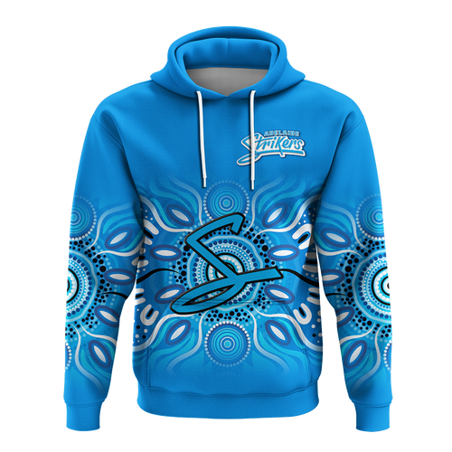 (Custom Personalised) Adelaide Strikers Aboriginal Cricket 2022 Hoodie - LT12