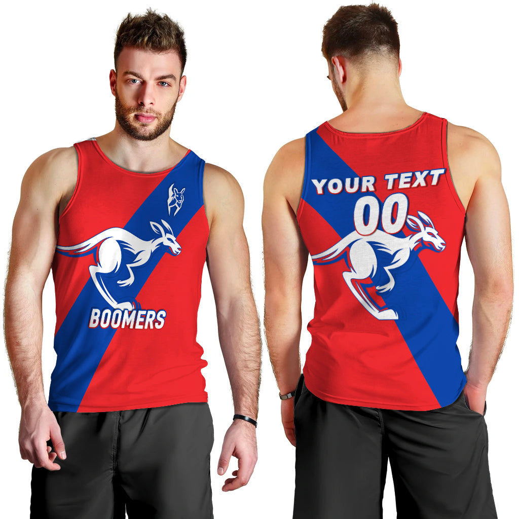 (Custom Personalised) Eaton Boomers Football 2022 Men Tank Top - LT12
