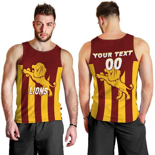 (Custom Personalised) Lions Harvey Brunswick Leschenault Football 2022 Men Tank Top - LT12