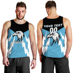 (Custom Personalised) Collie Eagles Football 2022 Men Tank Top - LT12