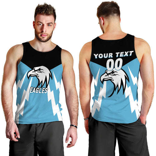 (Custom Personalised) Collie Eagles Football 2022 Men Tank Top - LT12
