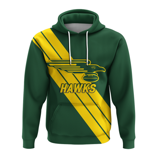 (Custom Personalised) Hawks Football 2022 Augusta Margaret River Hoodie - LT12