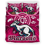 maroons-rugby-aboriginal-custom-bedding-set-the-cane-toads-with-indigenous-koala