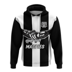 (Custom Personalised) Magpies Busselton Football 2022 Hoodie - LT12