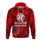 (Custom Personalised) Melbourne Renegades ANZAC Day Aboriginal Hoodie - LT12