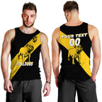 (Custom Personalised) Bulldogs Bunbury Football 2022 Men Tank Top - LT12