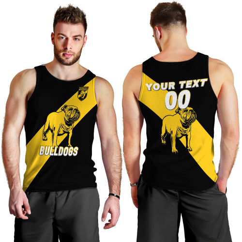 (Custom Personalised) Bulldogs Bunbury Football 2022 Men Tank Top - LT12