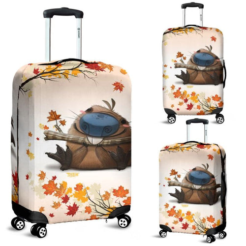 canada-beaver-in-maple-tree-luggage-cover