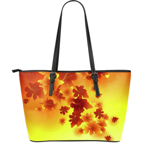canada-maple-leaf-illustration-large-leather-tote-bag