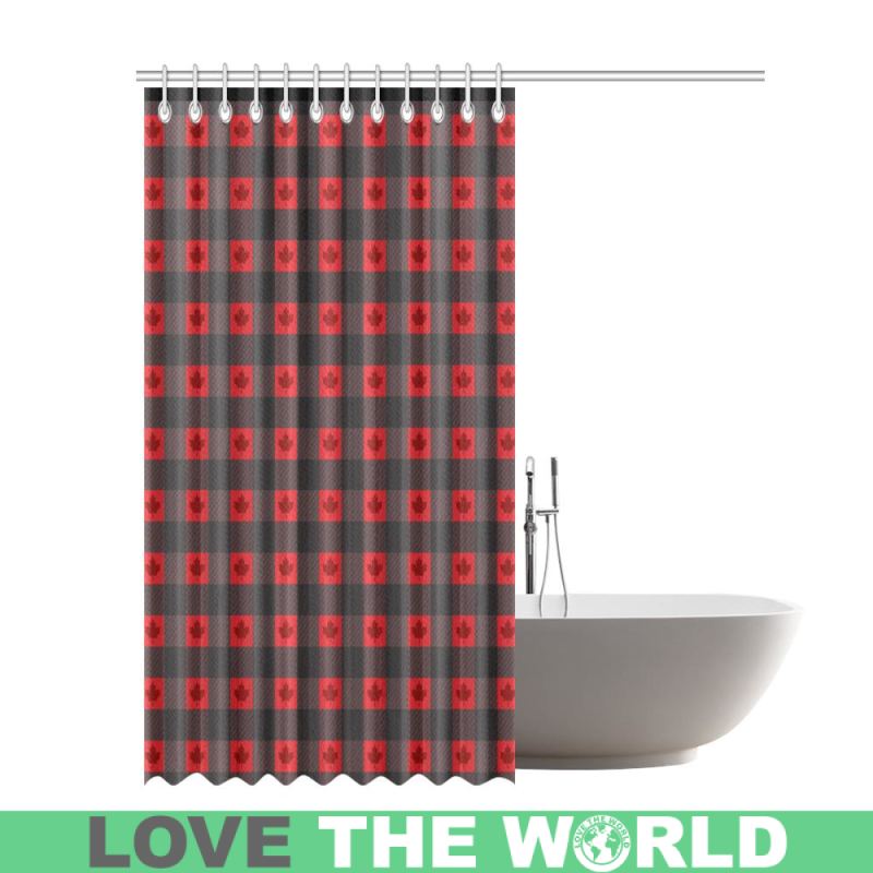 canada-maple-leaf-shower-curtain-1