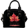 Canada Maple Tree Shoulder Handbag - Vibe Hoodie