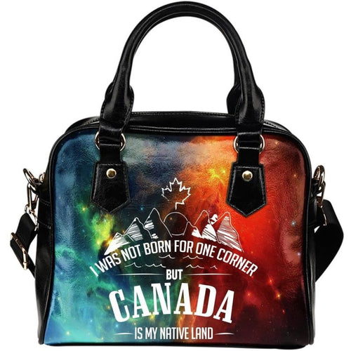 Canada Native Land Shoulder Handbag - Vibe Hoodie