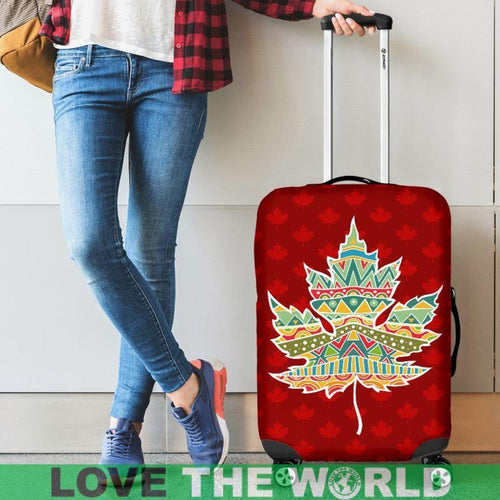 canada-native-maple-leaf-luggage-cover