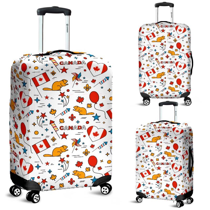 canada-pattern-luggage-cover