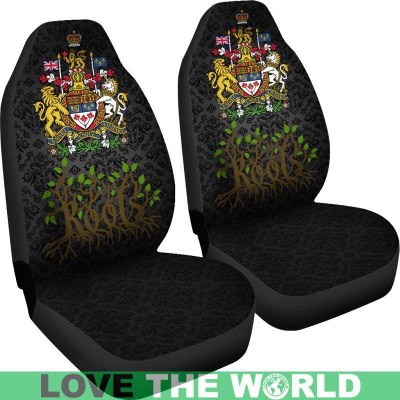 canada-root-coat-of-arms-car-seat-covers