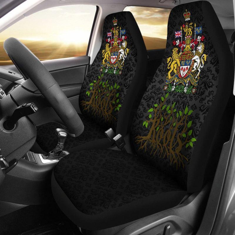 canada-root-coat-of-arms-car-seat-covers