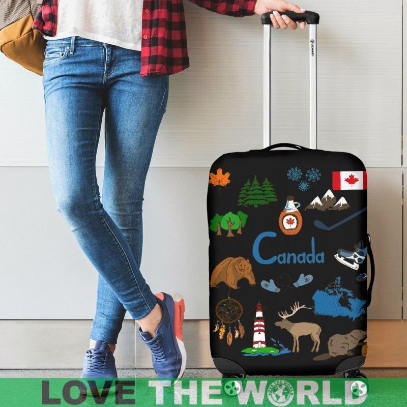 canada-things-luggage-cover
