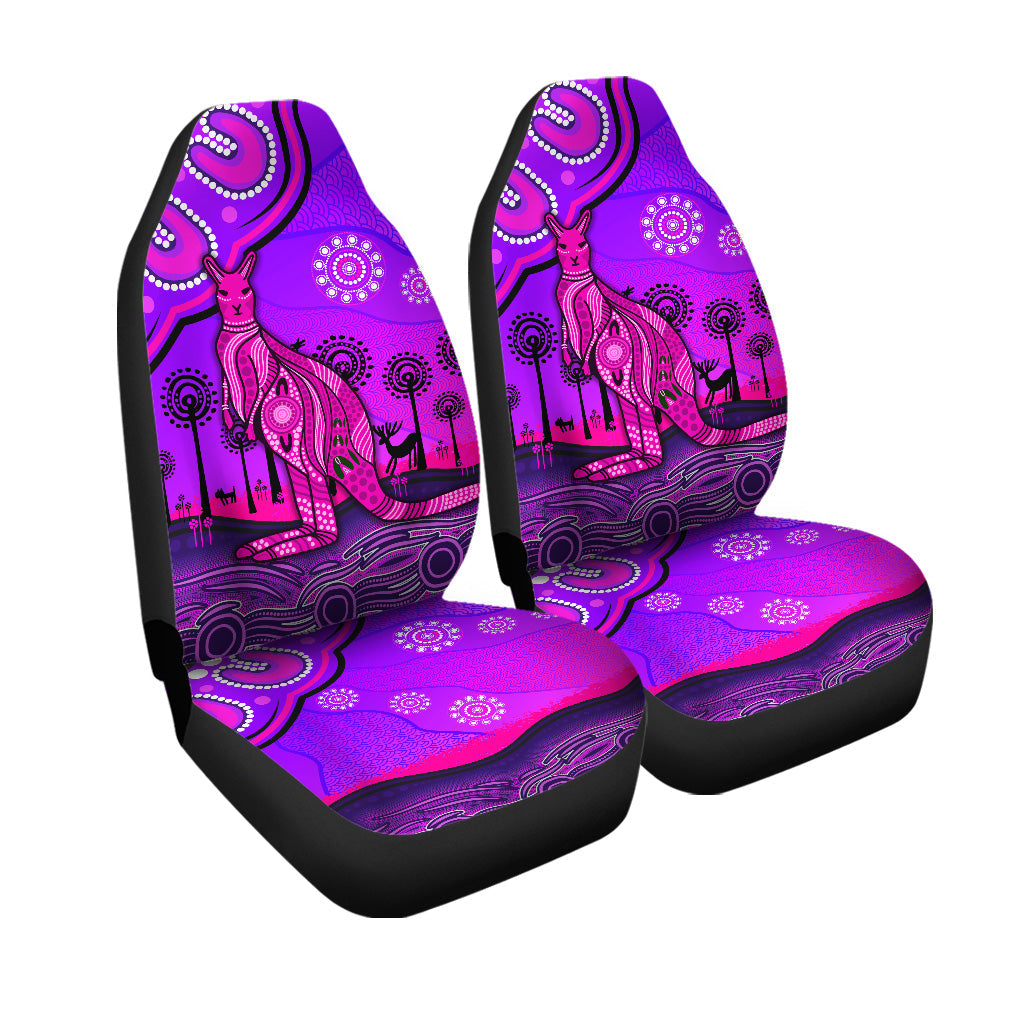 aboriginal-art-kangaroo-car-seat-cover-indigenous-unique-vibes-purple
