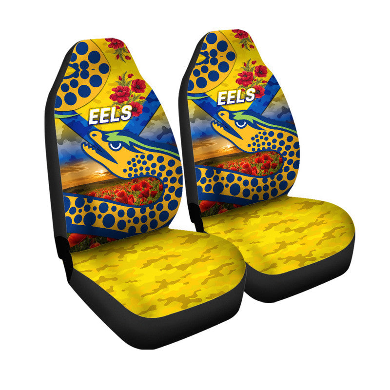 parramatta-eels-anzac-2022-car-seat-cover-poppy-flowers-vibes-gold