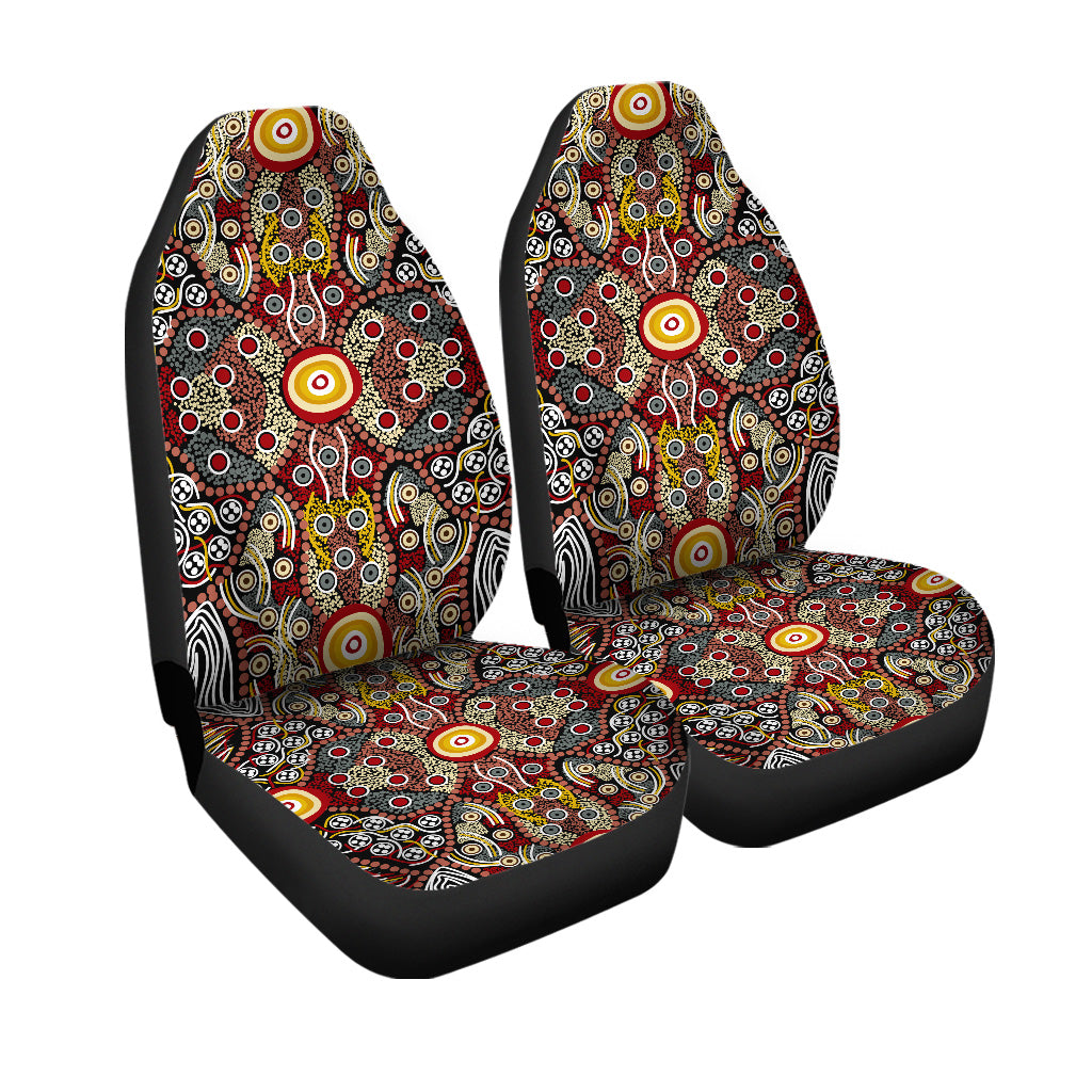 aboriginal-art-dot-vibes-car-seat-cover-indigenous-no-1
