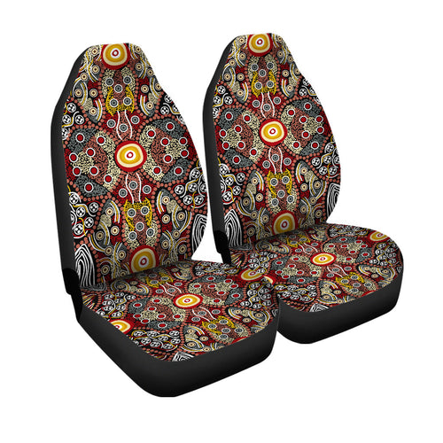 aboriginal-art-dot-vibes-car-seat-cover-indigenous-no-1