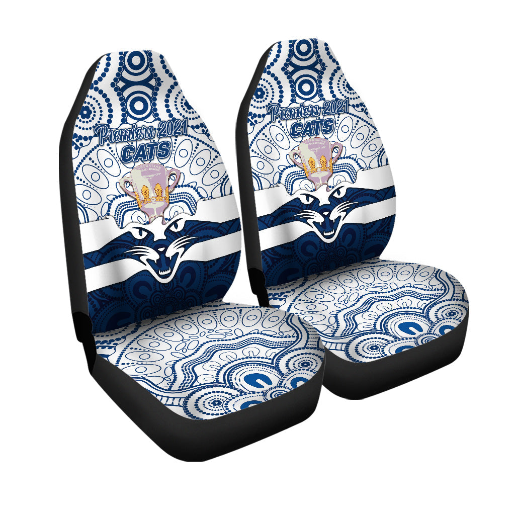 geelong-cats-indigenous-car-seat-cover-football-2021-premiers-trophy