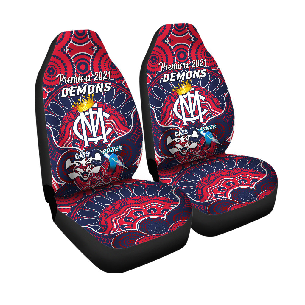 melbourne-demons-indigenous-car-seat-cover-football-2021-premiers-the-king