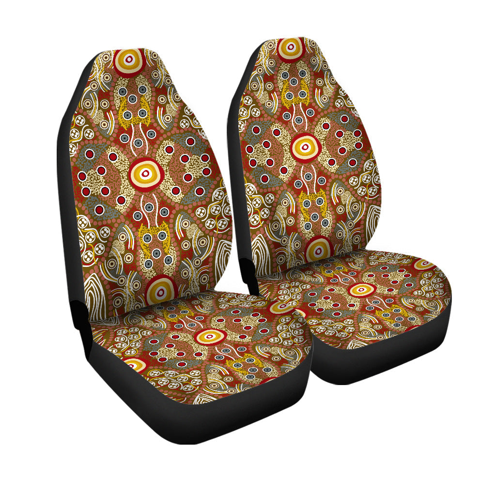 aboriginal-art-dot-vibes-car-seat-cover-indigenous-no-2