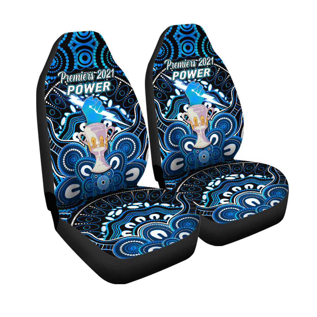 port-adelaide-power-indigenous-car-seat-cover-football-2021-premiers-trophy