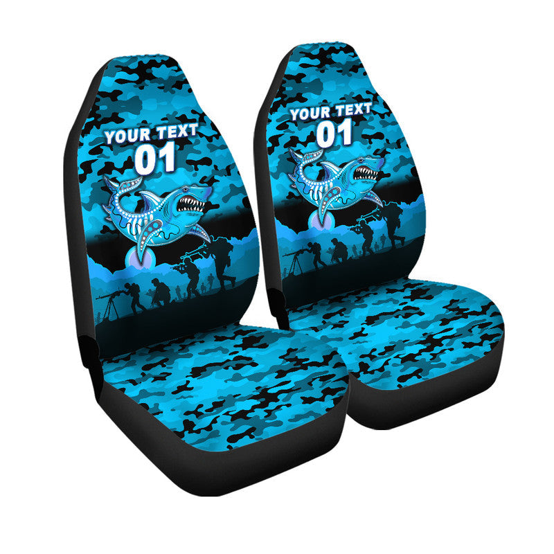 custom-personalised-cronulla-sutherland-sharks-anzac-2022-car-seat-cover-simple-style-black