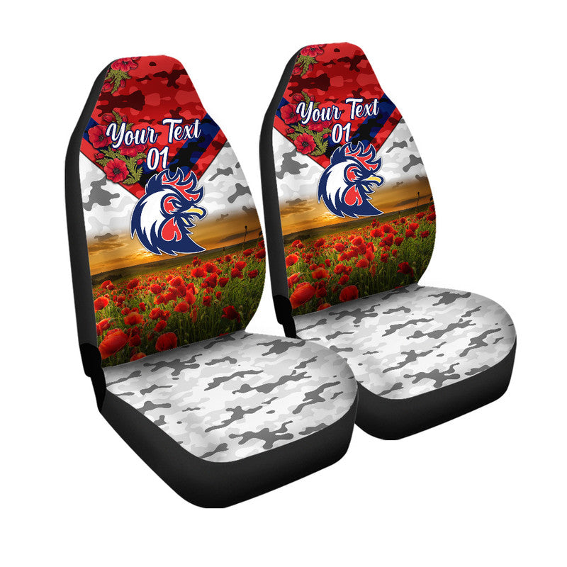 custom-personalised-sydney-roosters-anzac-2022-car-seat-cover-poppy-flowers-vibes-white