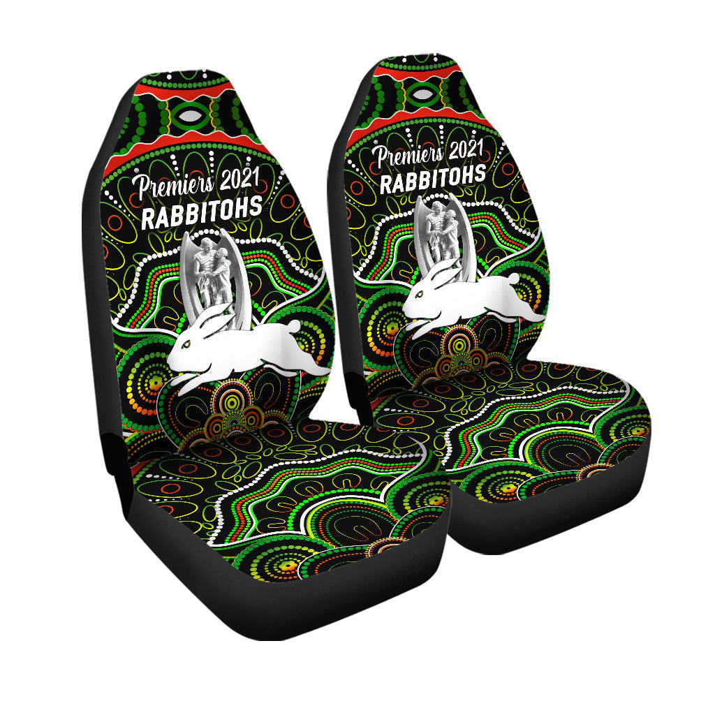 south-sydney-rabbitohs-car-seat-cover-2021-indigenous-premiers-trophy-black