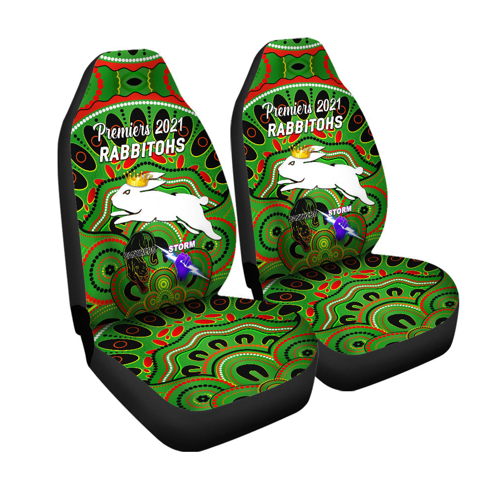 south-sydney-rabbitohs-car-seat-cover-2021-indigenous-premiers-the-king-green