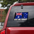 Australia Anzac Day Decal - Lest We Forget