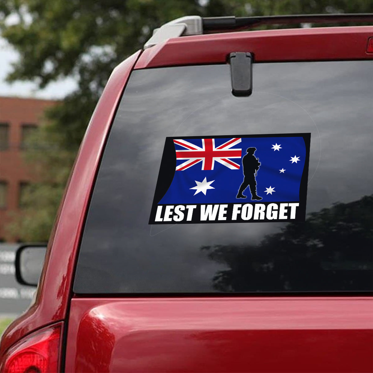 Australia Anzac Day Decal - Lest We Forget