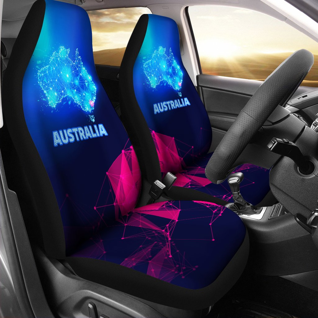 car-seat-covers-australian-map-seat-cover-glowing-polygon-style-universal-fit