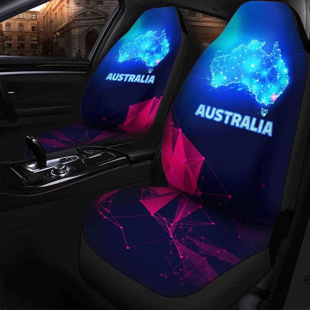 car-seat-covers-australian-map-seat-cover-glowing-polygon-style-universal-fit