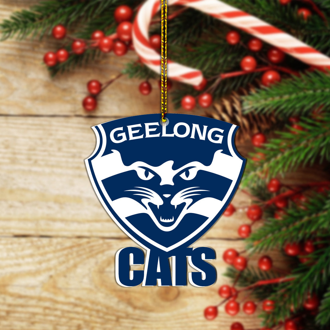 Christmas Ornament- Cats Australian Football League No.1